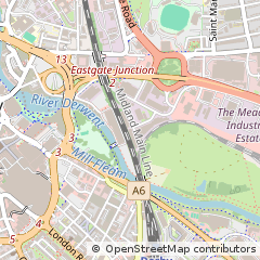 Map of Derby, Derbyshire