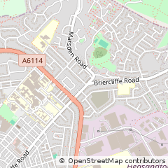 Map of Burnley