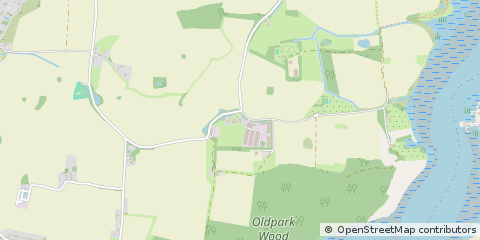 Map of Chichester, West Sussex