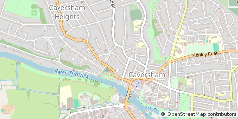 Map of Reading