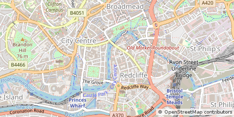 Map of Bristol