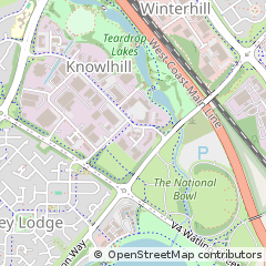 Map of Milton Keynes, Buckinghamshire