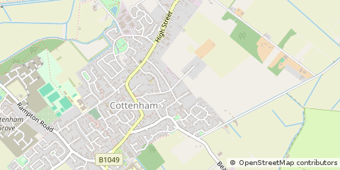Map of Cambridge, Cambridgeshire