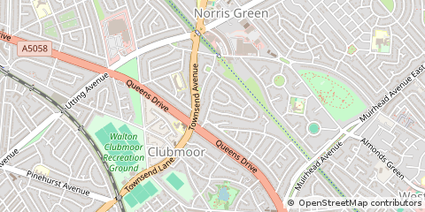 Map of Liverpool