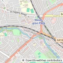 Map of Cardiff