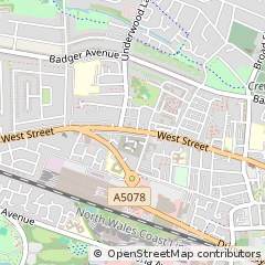 Map of Crewe