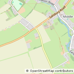 Map of Stockbridge, Hants