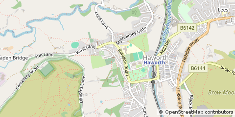 Map of Keighley