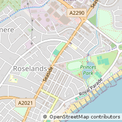 Map of Eastbourne, East Sussex