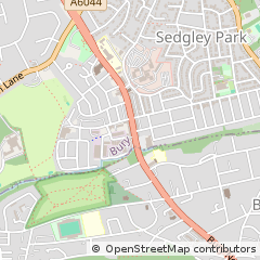 Map of Manchester