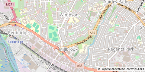 Map of Southampton