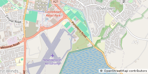 Map of Newtownards, Co Down