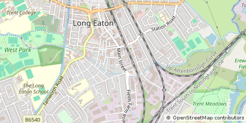 Map of Nottingham