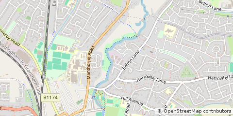 Map of Lincs, Lincolnshire