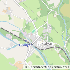 Map of Luxulyan, Cornwall