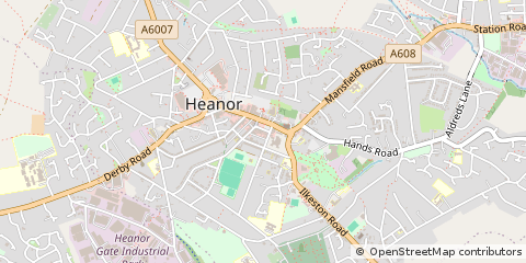 Map of Heanor