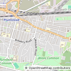 Map of London, Plumstead