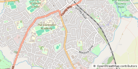 Map of Trowbridge
