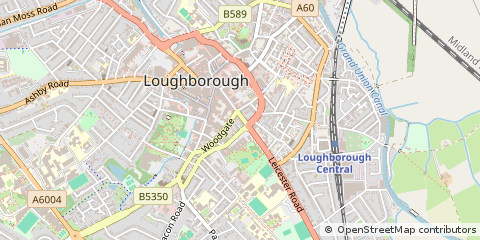 Map of Leicestershire