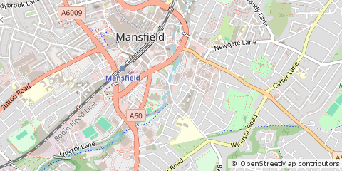 Map of Mansfield