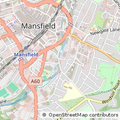 Map of Mansfield