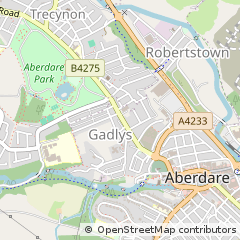 Map of Aberdare