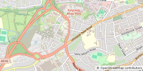 Map of Derby