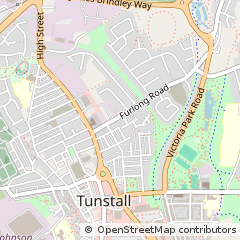 Map of Stoke-on-Trent