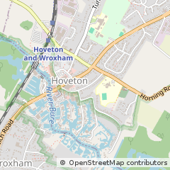 Map of Norwich, Norfolk