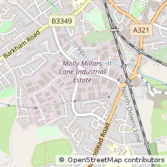 Map of Wokingham
