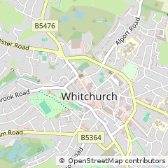 Map of Wrexham