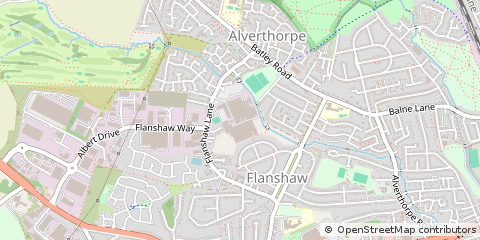 Map of Wakefield