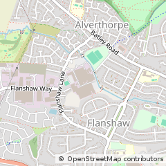 Map of Wakefield