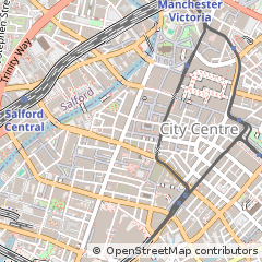 Map of Manchester