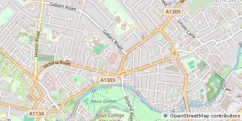 Map of Cambridge