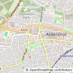 Map of Aldershot
