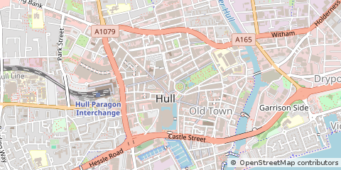 Map of Hull