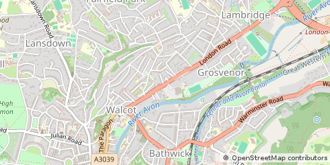 Map of Bath