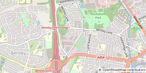 Map of Walsall, West Midlands