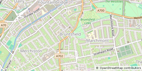 Map of Edinburgh