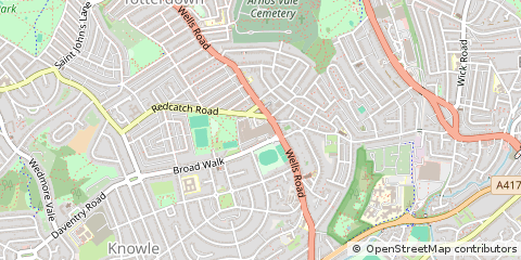 Map of Bristol