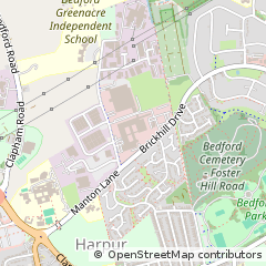 Map of Bedford