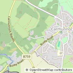 Map of Glasgow