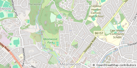 Map of Leeds