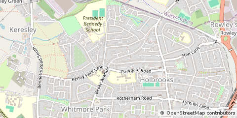 Map of Coventry