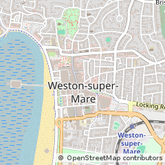 Map of Weston-Super-Mare, North Somerset