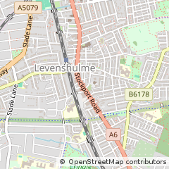 Map of Manchester