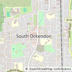 Map of South Ockendon, Essex