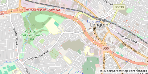 Map of Stoke-on-Trent