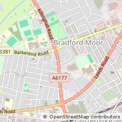 Map of West Yorkshire